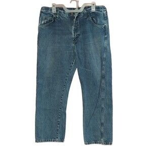 Men's Wrangler Jeans Size 38x29 Distressed